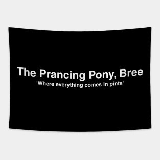 Lord of the Rings Prancing Pony Tapestry