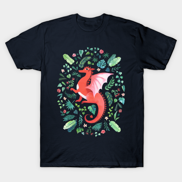 Tropical Dragon - Dragon - T-Shirt