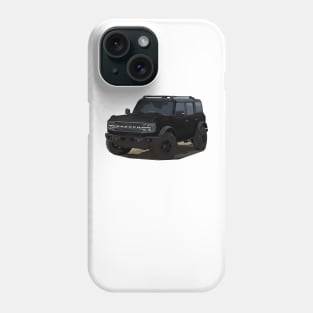 2021 Ford Bronco 4 Door Shadow Black Phone Case