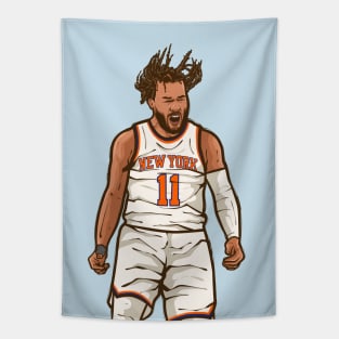 Jalen Brunson Celebration Tapestry