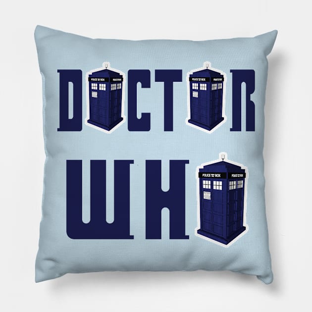 DOCTOR WHO Pillow by DESIGNBOOK