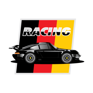 Racing - German Cup - Black T-Shirt