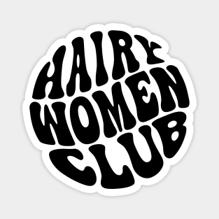 Hairy Women Club Magnet