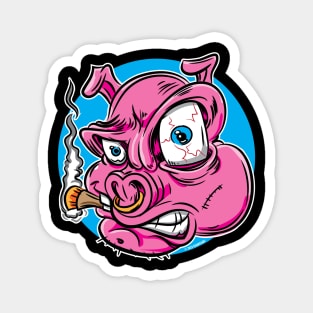 Smoked Pork with Attitude Magnet