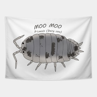 Porcelio laevis (dariy cow) Moo Moo Tapestry