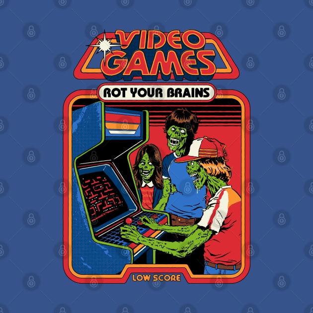 Video Games Rot Your Brains by Steven Rhodes