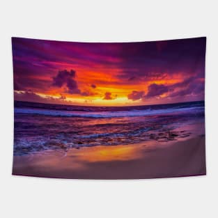 North Beach Sunset, Western Australia Tapestry