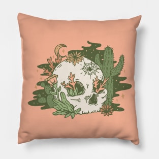 Desert Skull Pillow