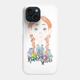 Anne is a kindred spirit - provides scope for the imagination Phone Case