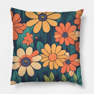 illustration flower Pillow