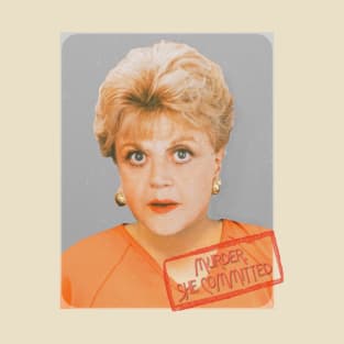 Jessica Fletcher Mugshot ))(( Murder She Wrote Fan Art T-Shirt