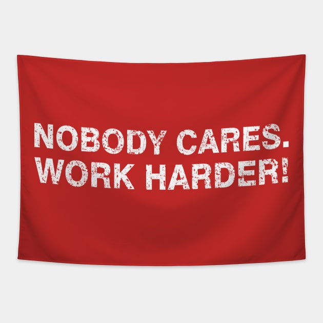 nobody cares fitnes Tapestry by Amberstore