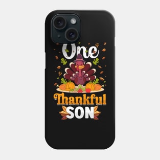 Thanksgiving day November 24 One Thankful son Phone Case