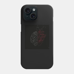 Brain Vs Heart Phone Case