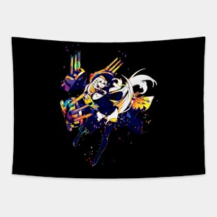 Azur Lane Scharnhorst Pop Art Tapestry