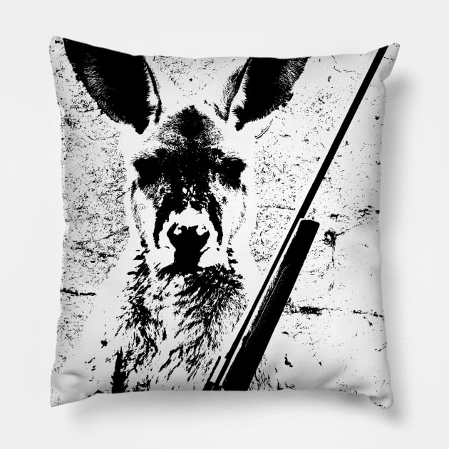 Kangaroo Pillow by Daz Art & Designs