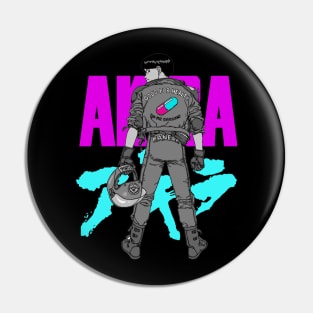 Anime Cyberpunk Vaporwave Pin