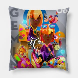 Gemini Zodiac Sign Pillow