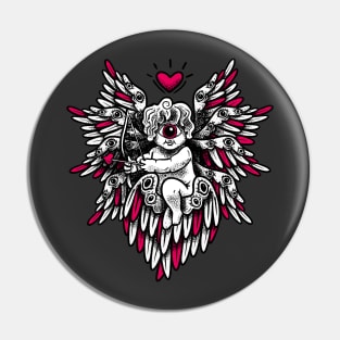 Biblically Accurate Cupid - Cool Valentine's Day Pin