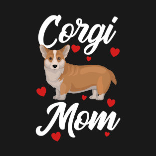 Corgi - Corgi Mom T-Shirt