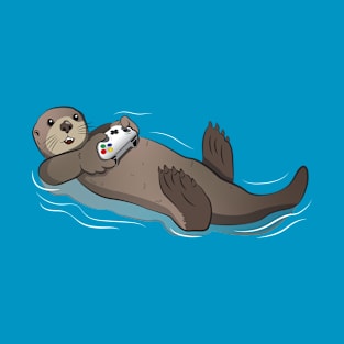 Video Game Otter T-Shirt