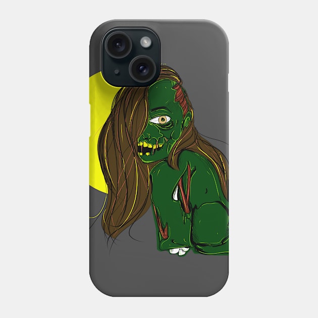 zombie Phone Case by SketchMaster