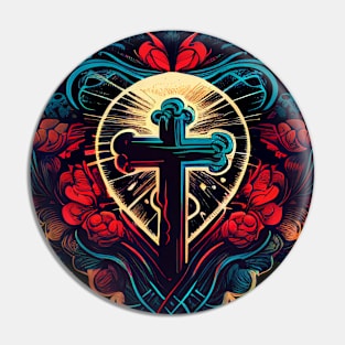 The Cross of Jesus Design V11 Pin