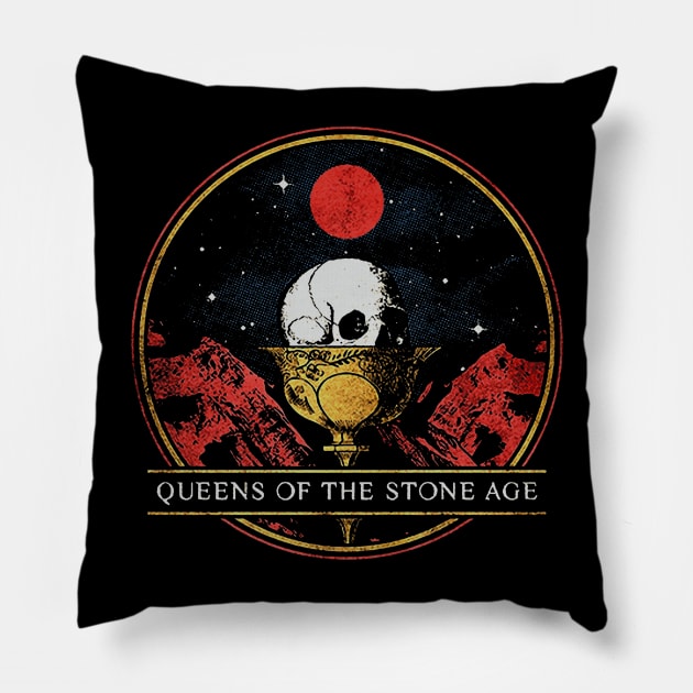 PArt II QOTSA Vintage Pillow by Sunny16 Podcast