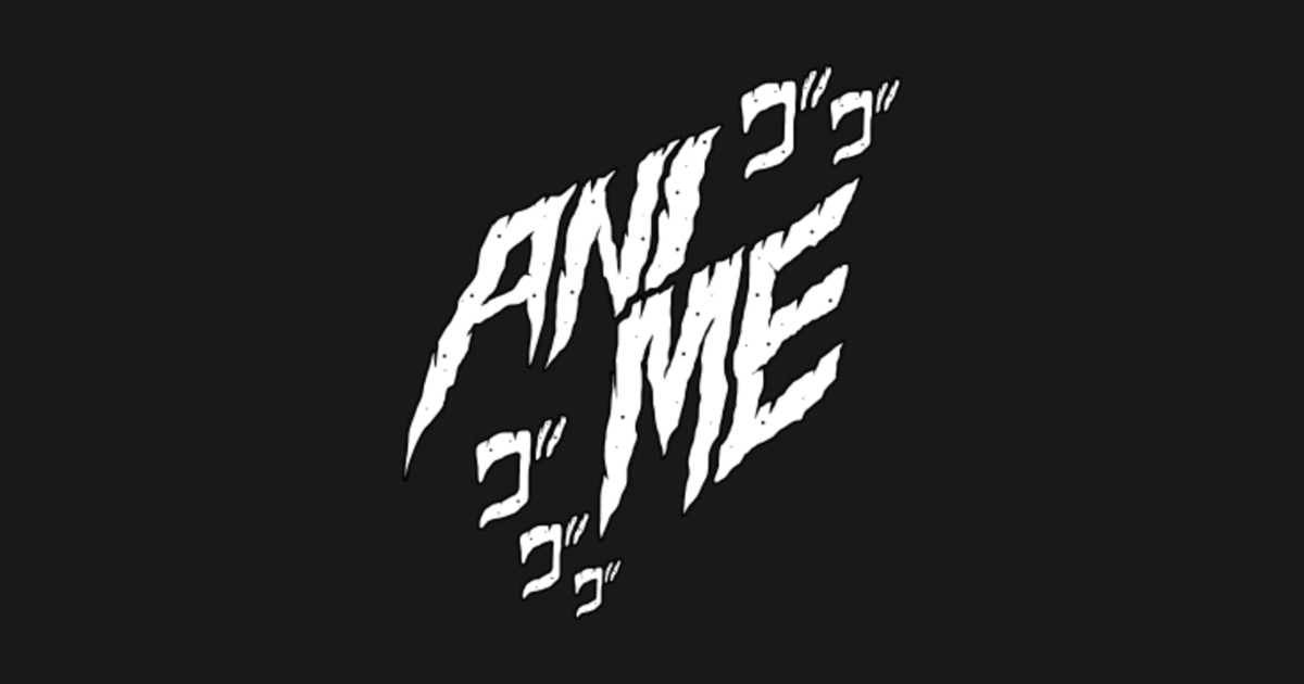 ANIME logo - Anime - Sticker | TeePublic