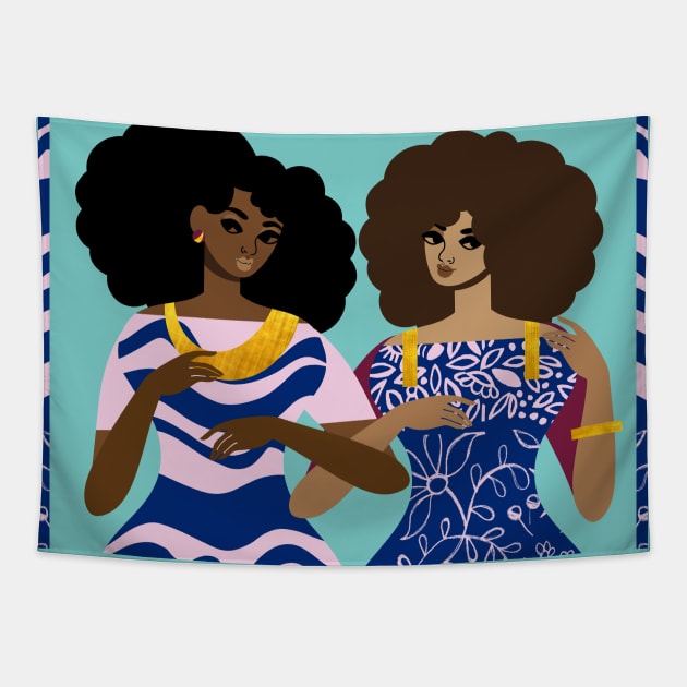 Dancehall Queens Tapestry by tabithabianca
