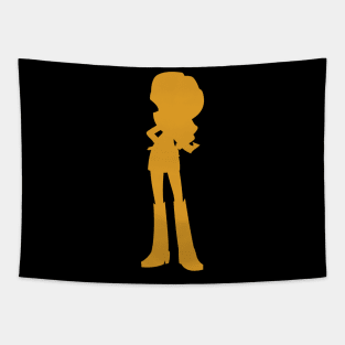 Sunset Shimmer Equestria Girls Silhouette Tapestry