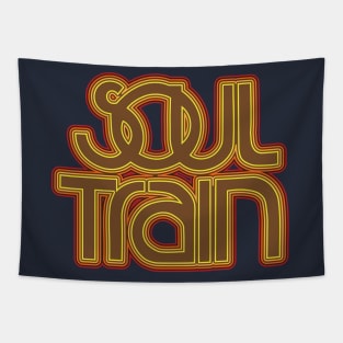 Soul Train Vintage 70s Show Fan Design Tapestry