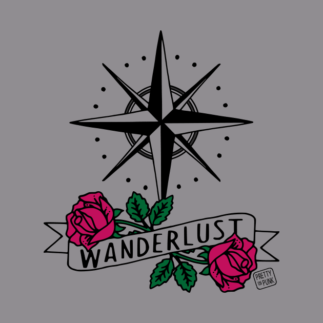 Wanderlust Compass Rose by prettyinpunk