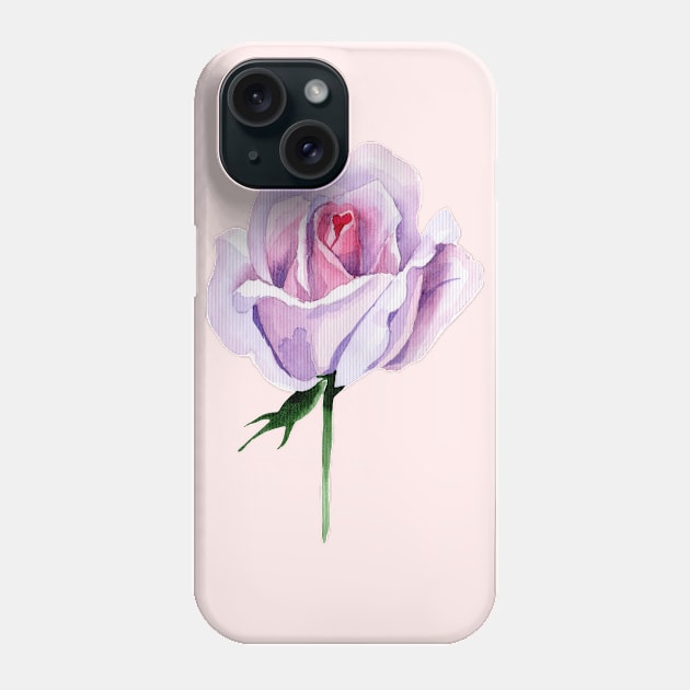 Art Flower Phone Case by Design Anbay