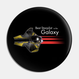 Best Starpilot in the Galaxy Pin