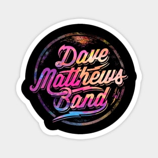 Dave Matthews Logo Circle abstrack Magnet