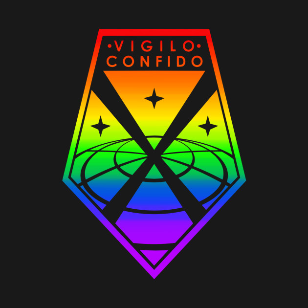 X-Com Mec Seal Rainbow Logo by GrungeNerdDesigns