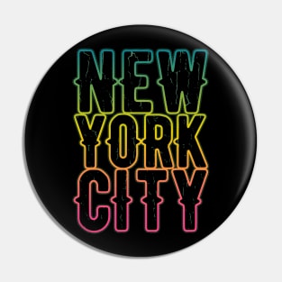 New York City Rap Pin