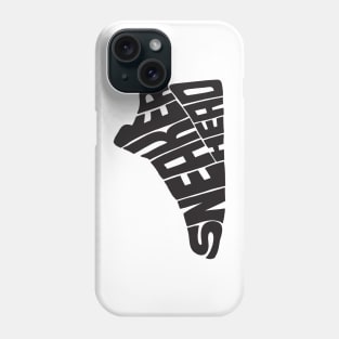 Sneakerhead black Phone Case