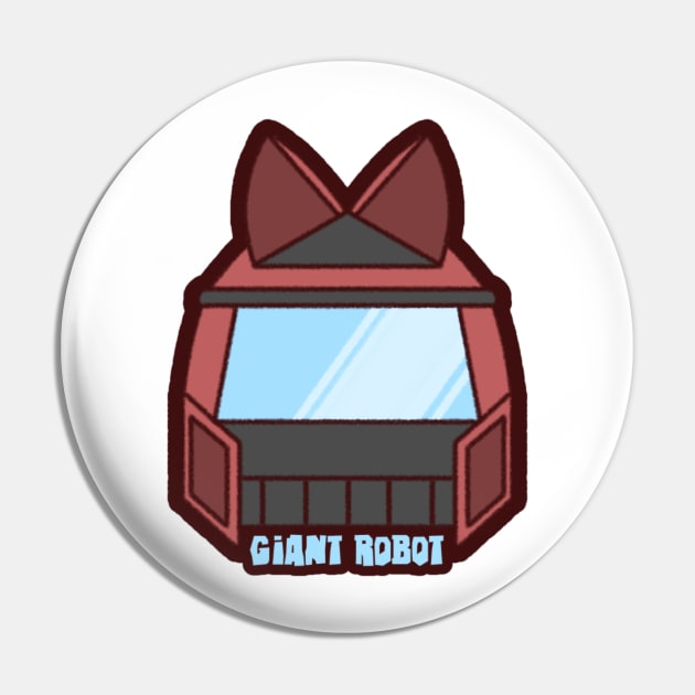 Eddsworld Giant Robot Tord - Eddsworld - Pin | TeePublic