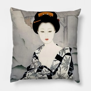 Japanese Woman After Bath - Ukiyo-e Pillow