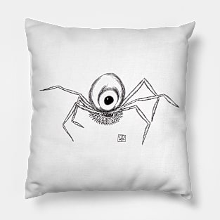 One eyed spidery alien robot Pillow