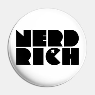 NERD RICH - Black Pin