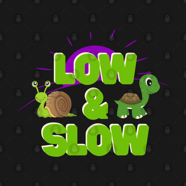 Low & Slow by Kenny The Bartender's Tee Emporium