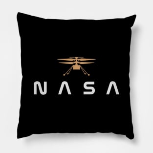 NASA Ingenuity 2 by Buck Tee Pillow