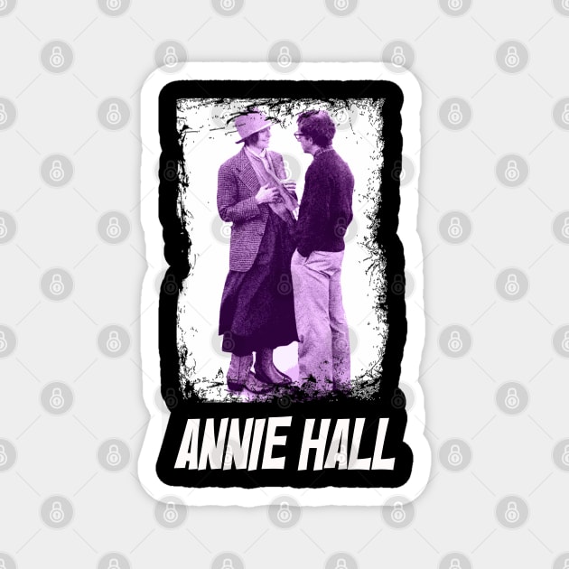 Neurotic Chic Apparel Embrace Alvy and Annie's Charm with Exclusive Tees Magnet by Zombie Girlshop