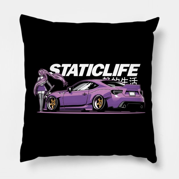 Toyota GT86/Subaru BRZ Pillow by JDMAPEX