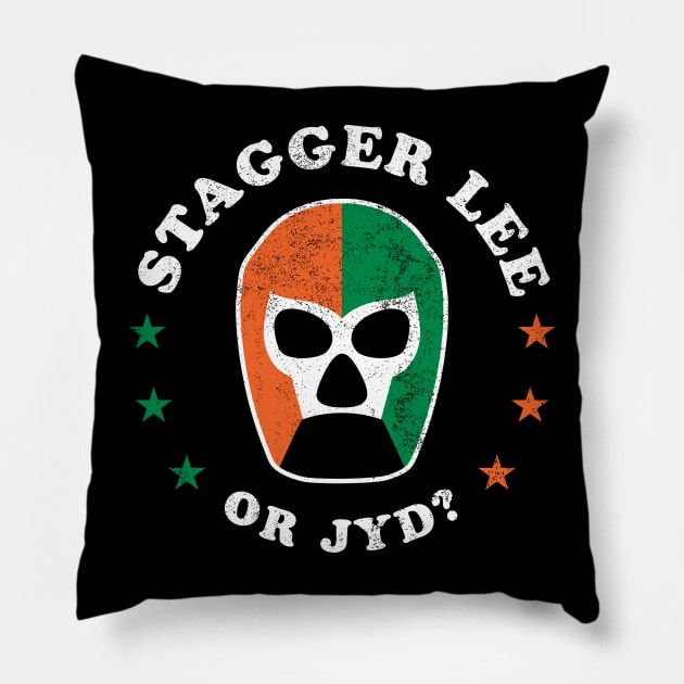 Junk Yard Dog - Stagger Lee Pillow by Mark Out Market