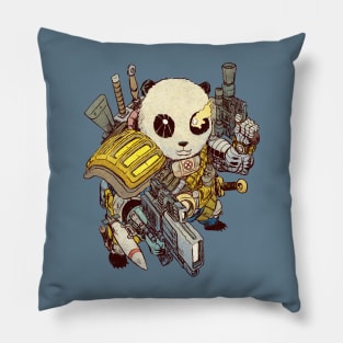 Cable Panda Pillow