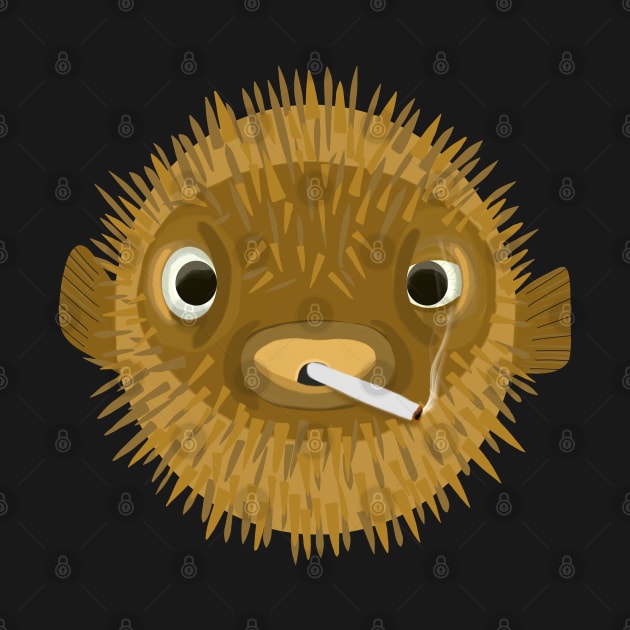 A Puffing Pufferfish by Suneldesigns